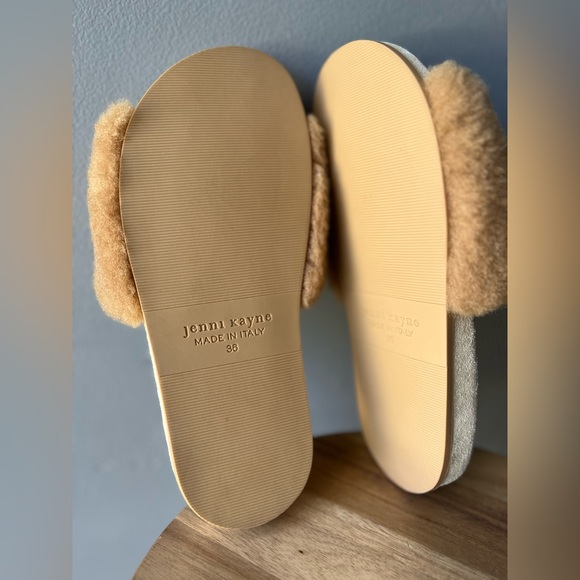 Jenni Kayne Shearling Slide NWOB ~ Size 36 - Picture 10 of 10